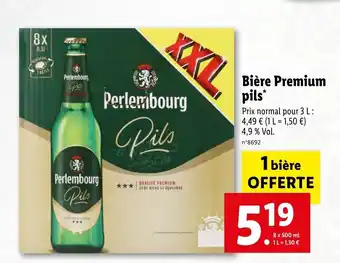 Lidl Bière premium pils offre