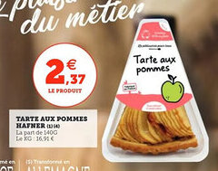 Utile Tarte aux pommes hafner offre