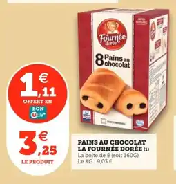 Utile Pains au chocolat la fournée dorée offre