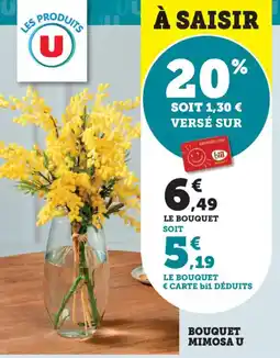 Maximarché Bouquet mimosa u offre