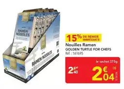 METRO Nouilles ramen turtle for chefs offre