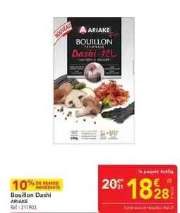 METRO Ariake - bouillon dashi offre