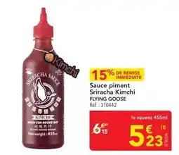 METRO Flying goose - sauce piment sriracha kimchi offre