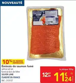 METRO Émincés de saumon fumé offre