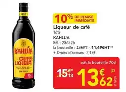 METRO Liqueur de café offre