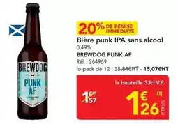 METRO Brewdog - bière punk ipa sans alcool offre