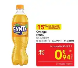 METRO Orange fanta offre
