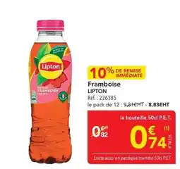 METRO Lipton - framboise offre