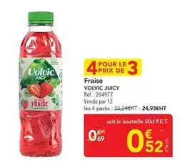 METRO Volvic - fraise offre
