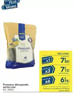 METRO Metro - pruneaux dénoyautés offre