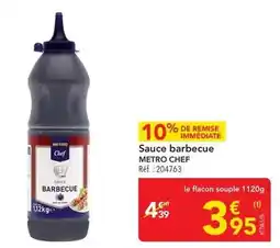 METRO Metro - sauce barbecue offre