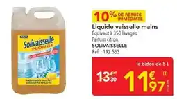METRO Liquide vaisselle mains offre
