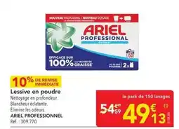 METRO Ariel - lessive en poudre offre