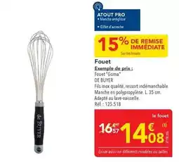 METRO De buyer - fouet offre