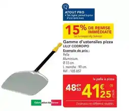 METRO Gamme d'ustensiles pizza offre