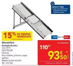 METRO Mandoline offre