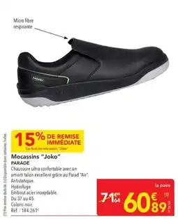 METRO Tous - mocassins joko offre
