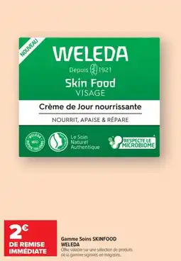Carrefour maPara parapharmacie Gamme soins skinfood weleda offre