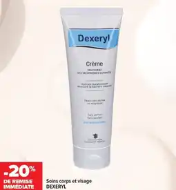 Carrefour maPara parapharmacie Soins corps et visage dexeryl offre