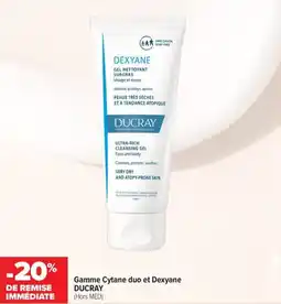 Carrefour maPara parapharmacie Gamme cytane duo et dexyane ducray offre