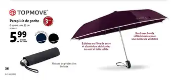 Lidl Parapluie de poche offre