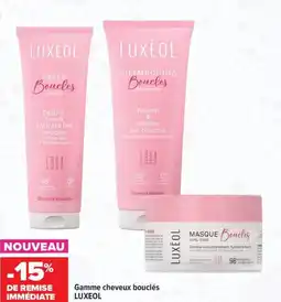 Carrefour maPara parapharmacie Gamme cheveux bouclés luxeol offre
