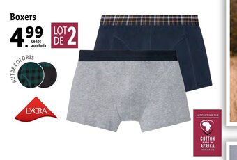 Lidl Boxers offre
