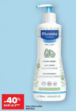 Carrefour maPara parapharmacie Soins hydra-bébé mustela offre