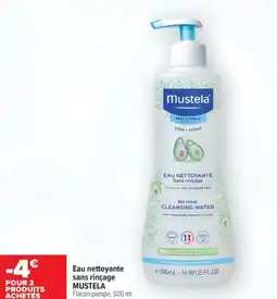 Carrefour maPara parapharmacie Eau nettoyante sans rinçage mustela offre