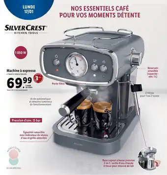 Lidl Machine à expresso offre