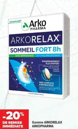 Carrefour maPara parapharmacie Gamme arkorelax arkopharma offre
