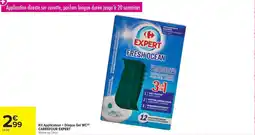 Carrefour Market Kit applicateur + disque gel wc carrefour expert offre
