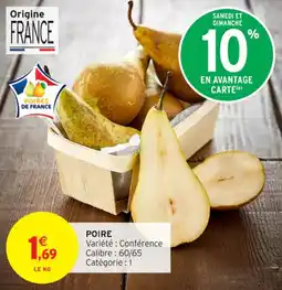 Intermarché Contact Poire offre