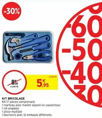 Intermarché Kit bricolage offre