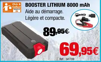 Booster lithium 8000 mAh