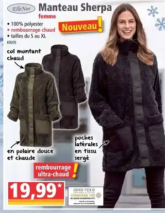 Manteau sherpa