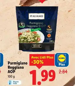 Lidl Parmigiano Reggiano AOP offre