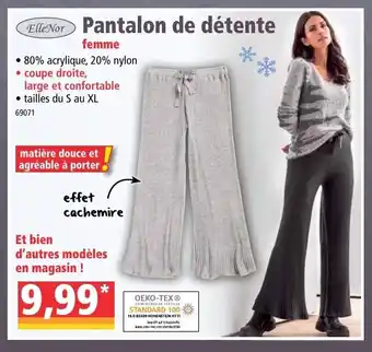 Norma Pantalon de détente offre