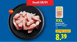 Lidl Sauté de filet de poulet offre