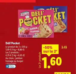 Lidl Déli'Pocket offre