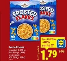 Lidl FROSTED FLAKES offre