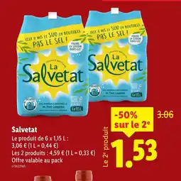 Lidl SALVETAT offre
