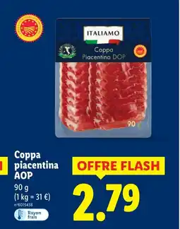 Lidl Coppa piacentina AOP offre