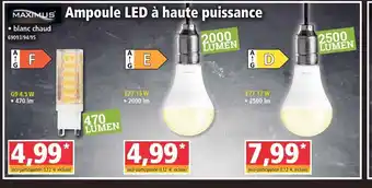 Norma Ampoule LED à haute puissance offre