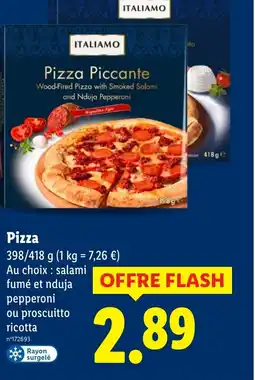 Lidl Pizza offre