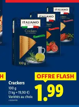 Lidl Crackers offre