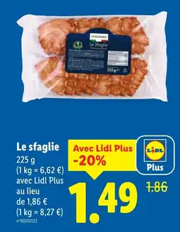 Lidl Le sfaglie offre