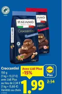 Lidl Croccantini offre