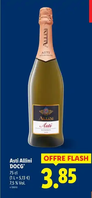 Lidl Asti Allini DOCG offre
