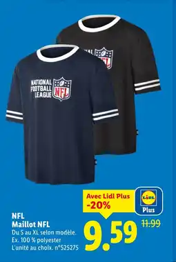 Lidl NFL Maillot offre